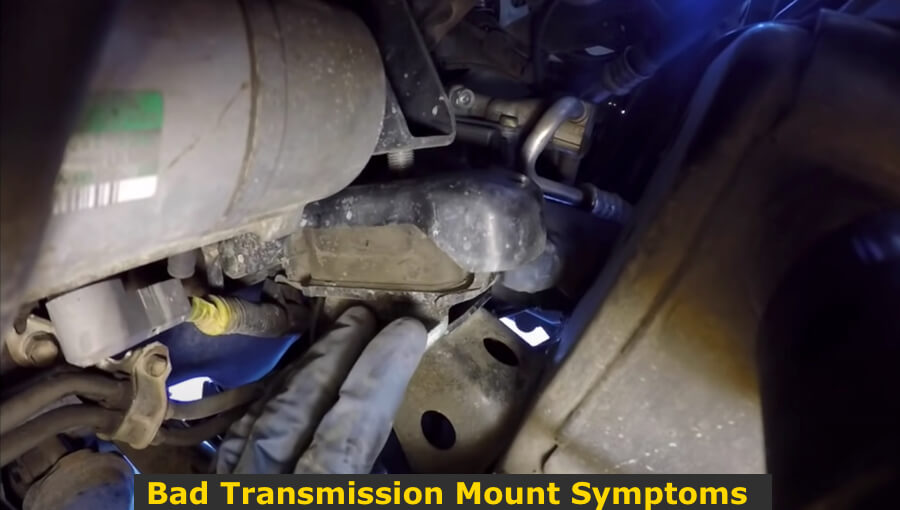 Replacing the transmission mounts.