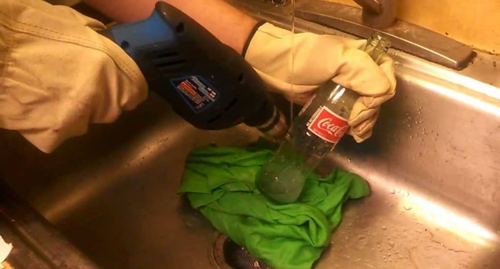 how to drill a hole in glass