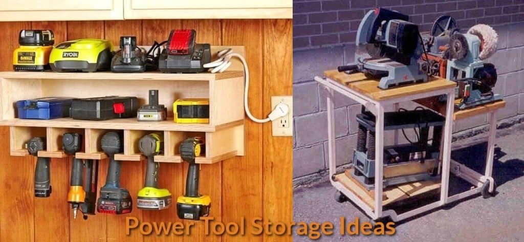 Power Tool Storage Ideas Mechanicwiz Com, Storing Power Tools In Garage