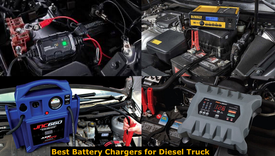Different models of battery charges that suitable to boost your diesel truck battery power.